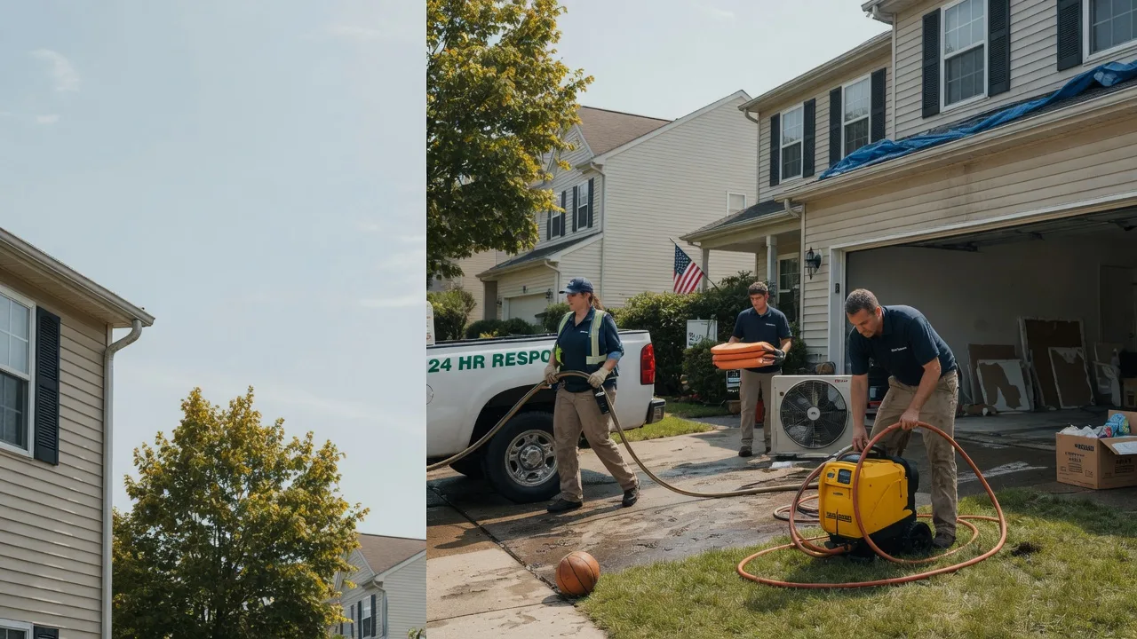 Emergency Water Damage Restoration in New Liberty, IA near me
